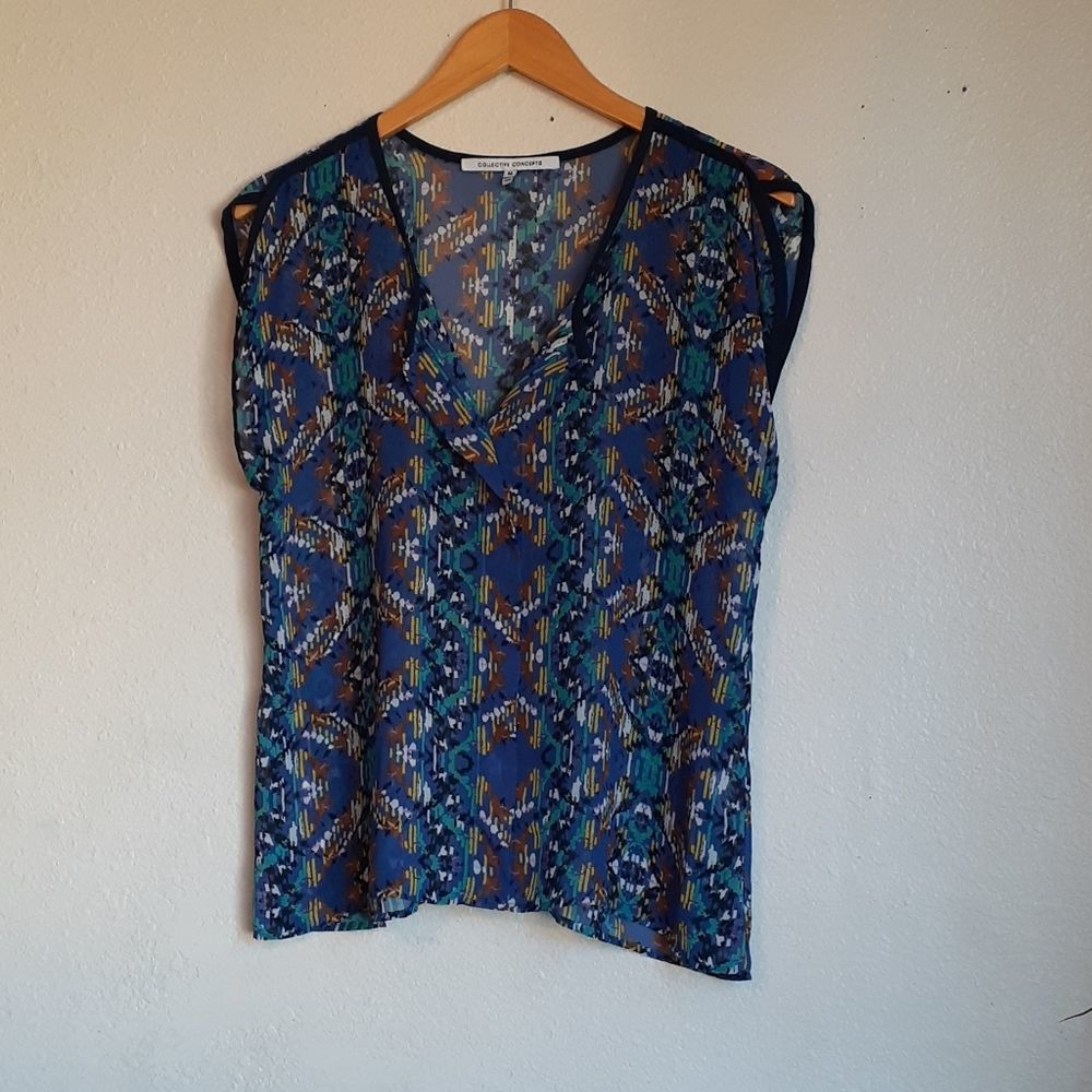 COLLECTIVE CONEPTS sleeves les top M